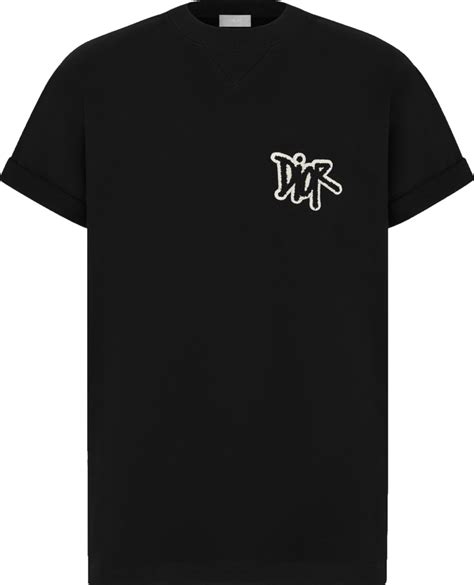 dior patch t shirt|T.